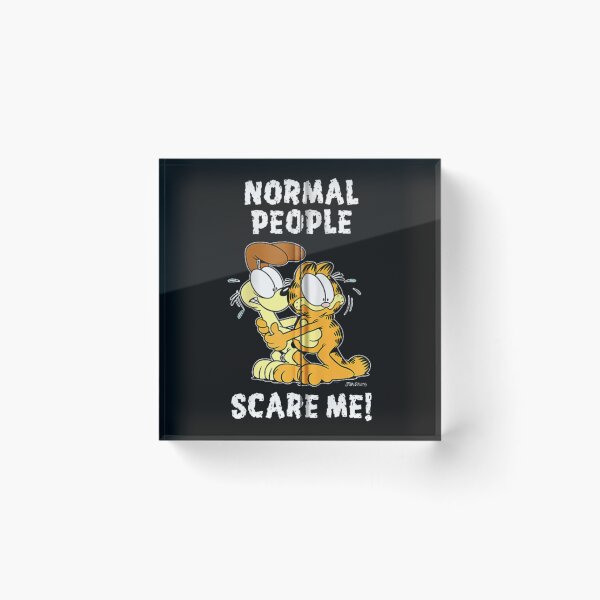 Item preview, Garfieldzz Normal People Scare Me Zip designed and sold by LincolnWardill.
