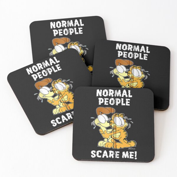 Item preview, Garfieldzz Normal People Scare Me Zip designed and sold by LincolnWardill.