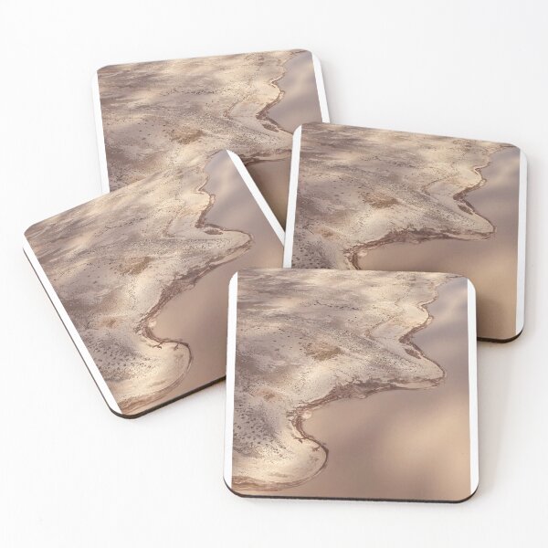 Item preview, Kati Thanda-Lake Eyre – Abstract Shoreline designed and sold by BushPilotLens.