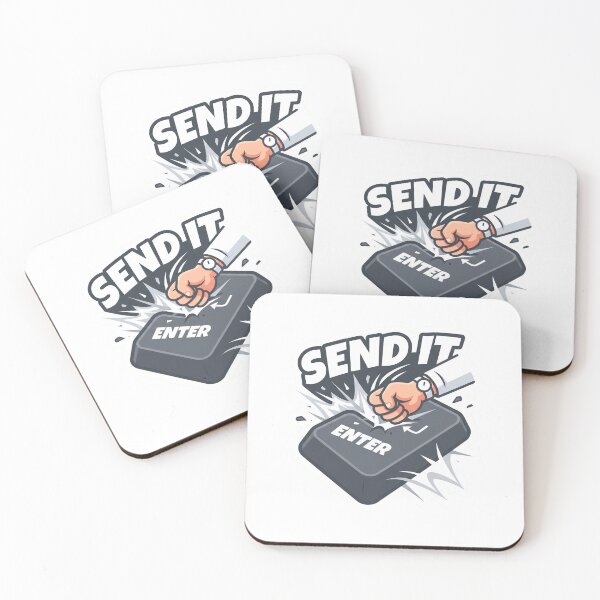 Item preview, Send It - Giant Enter Key Tech designed and sold by LogicPulse.