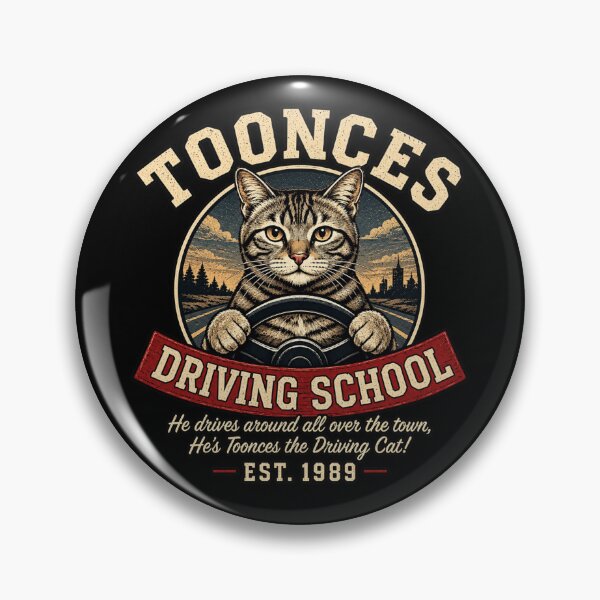 Item preview, Toonces Driving School - Est. 1989 designed and sold by kelvinmunene13.