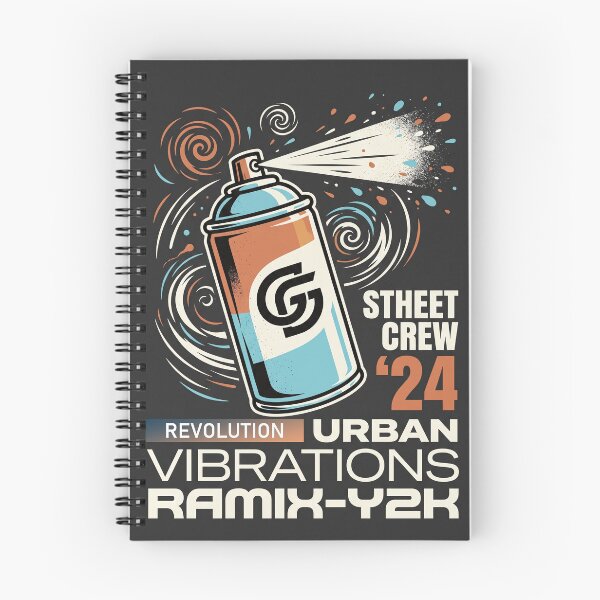 Item preview, URBAN VIBRATIONS Street Crew 24 Graffiti Spray Can Retro Art Poster designed and sold by RAMIX-Y2K.