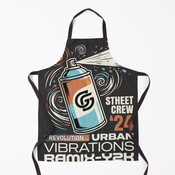 Item preview, URBAN VIBRATIONS Street Crew 24 Graffiti Spray Can Retro Art Poster designed and sold by RAMIX-Y2K.