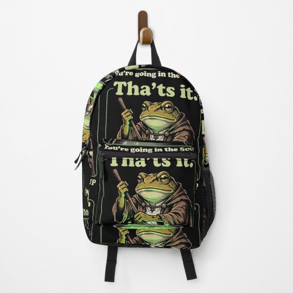 Item preview, Funny Frog Wizard Magic Potion Going In The Soup Retro RPG Cottagecore designed and sold by AdyKurniawan.