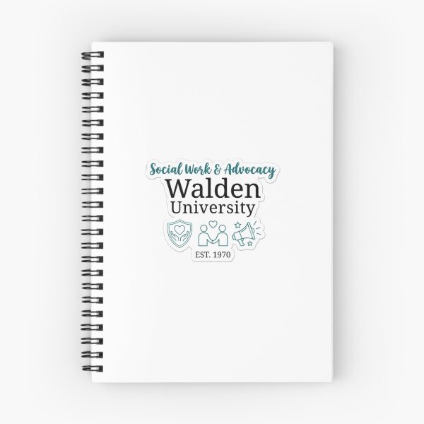 Item preview, Walden University Social Work & Advocacy Sticker - Teal Script MSW Gift designed and sold by abdesigns4u.