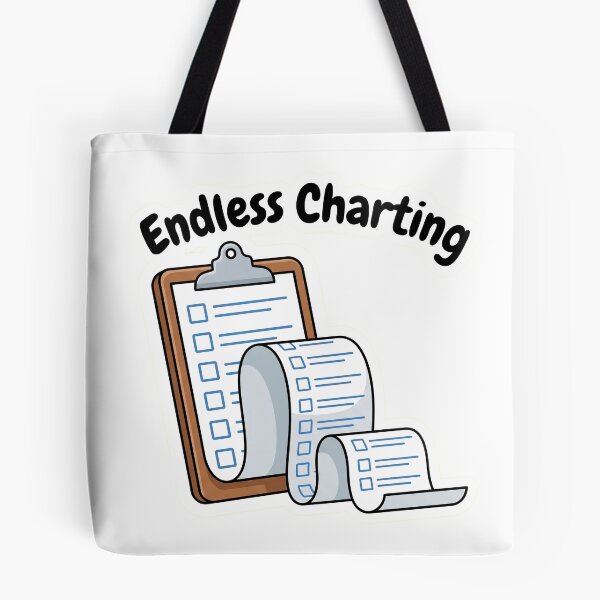 Item preview, Endless Charting - Nurse Doctor Clipboard designed and sold by LogicPulse.