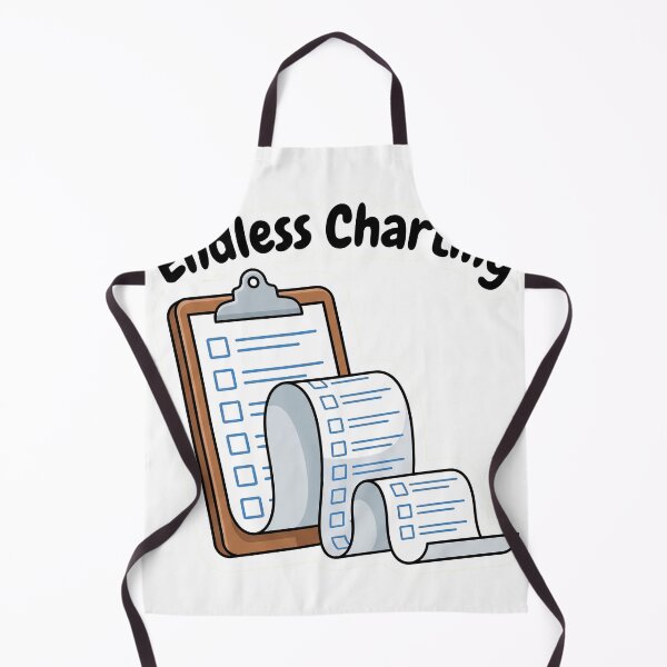 Item preview, Endless Charting - Nurse Doctor Clipboard designed and sold by LogicPulse.