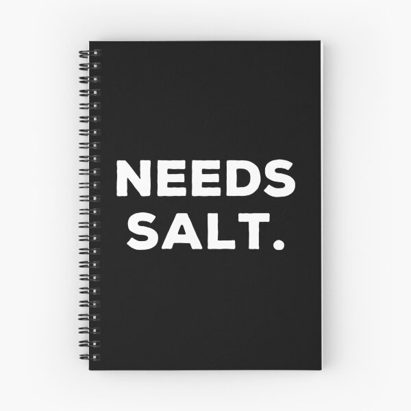 Item preview, Needs Salt - Funny Cooking Chef Gift designed and sold by marthavelony.