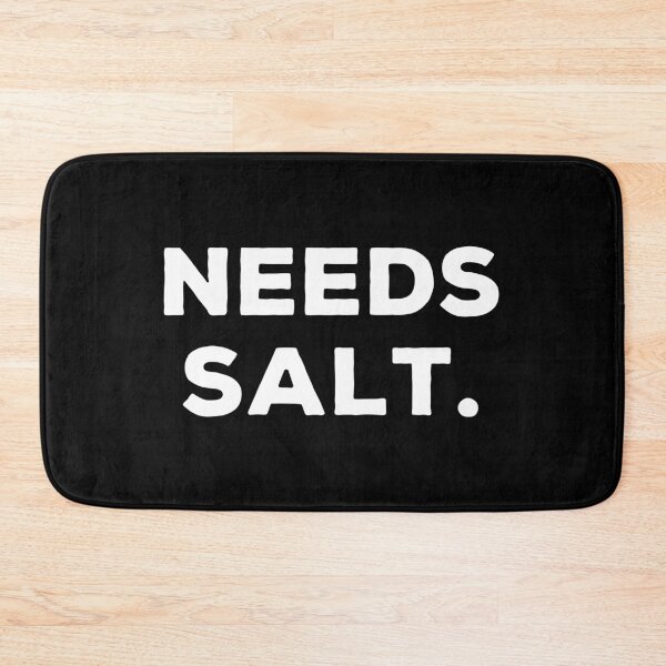 Item preview, Needs Salt - Funny Cooking Chef Gift designed and sold by marthavelony.