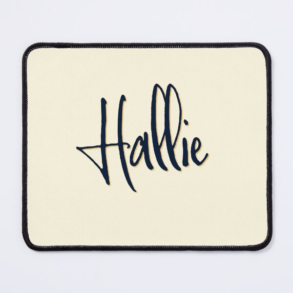Item preview, HALLIE personalized type design designed and sold by CharlottePlaceArt.