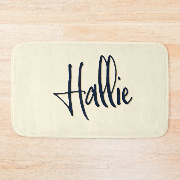 Item preview, HALLIE personalized type design designed and sold by CharlottePlaceArt.