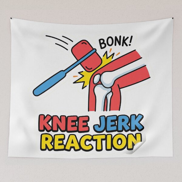 Item preview, Knee Jerk Reaction - Medical Reflex Hammer designed and sold by L .