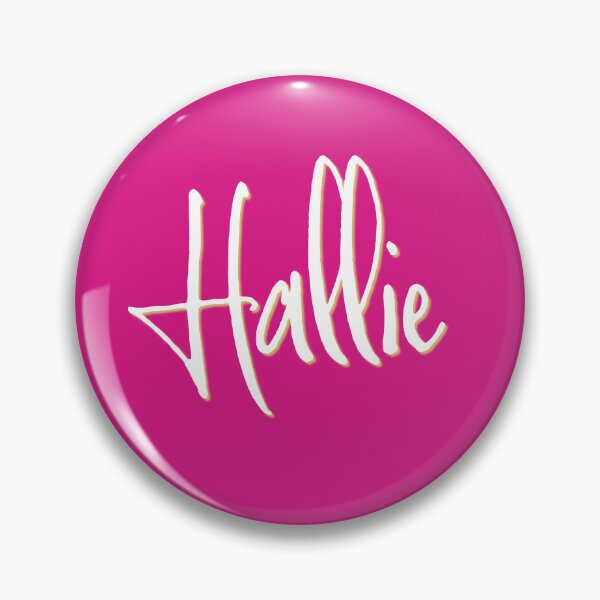 Item preview, HALLIE personalized type design designed and sold by CharlottePlaceArt.