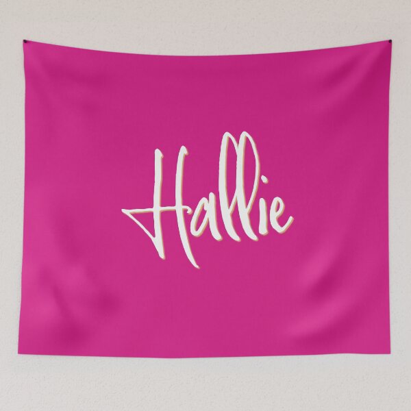Item preview, HALLIE personalized type design designed and sold by CharlottePlaceArt.