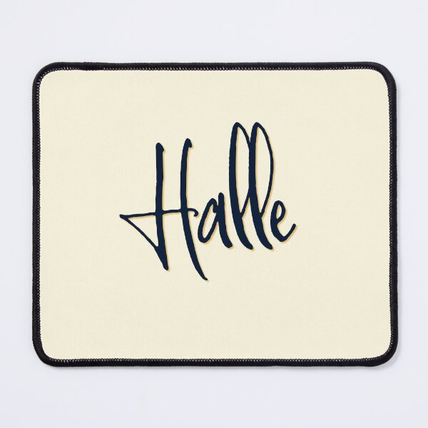 Item preview, HALLE personalized type design designed and sold by CharlottePlaceArt.