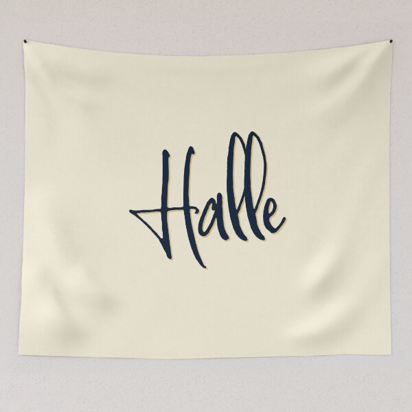 Artikelvorschau, HALLE personalisiertes Schriftdesign entworfen und verkauft von CharlottePlaceArt.