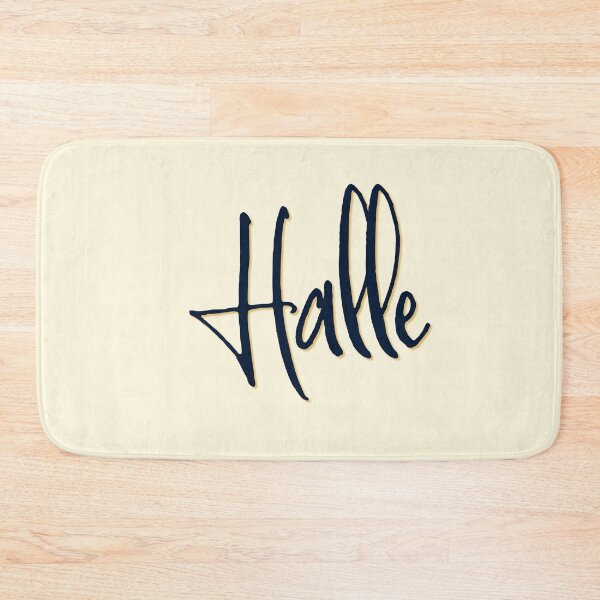 Item preview, HALLE personalized type design designed and sold by CharlottePlaceArt.