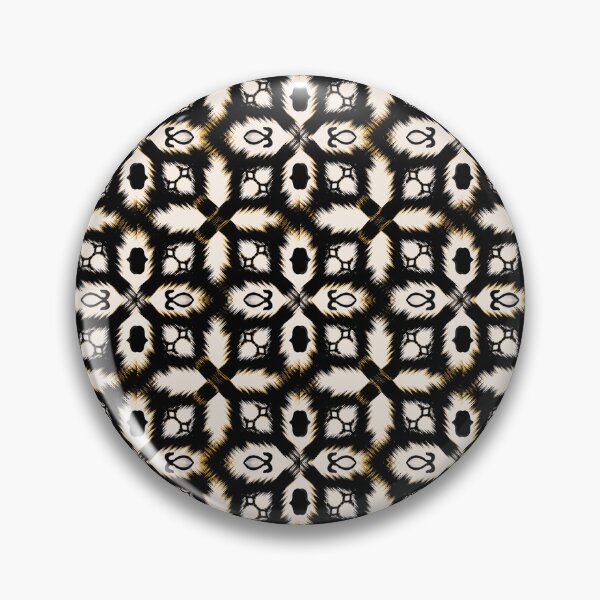 Item preview, Black and white abstract geometric ethnic seamless pattern  designed and sold by Aesthetic shapes design.