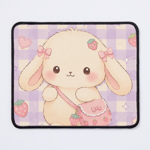 Item preview, Kawaii Strawberry Bunny designed and sold by EsenciaZen.