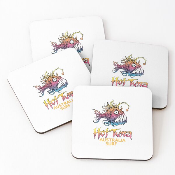 Item preview, Hot Tuna Surfwear Australia - Retro Fish Logo designed and sold by Colorful-Garden.