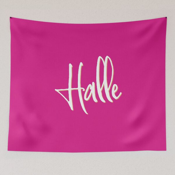 Artikelvorschau, HALLE personalisiertes Schriftdesign entworfen und verkauft von CharlottePlaceArt.