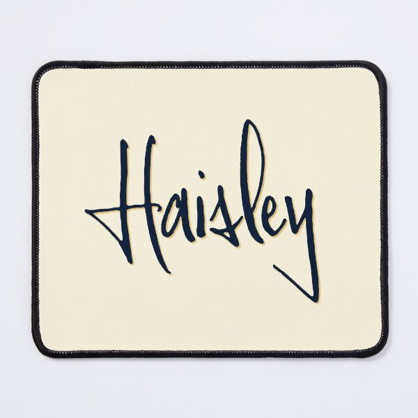 Item preview, HAISLEY personalized type design designed and sold by CharlottePlaceArt.