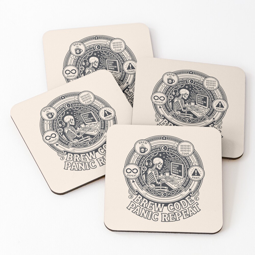 Item preview, Coasters (Set of 4) designed and sold by SplashTastic.