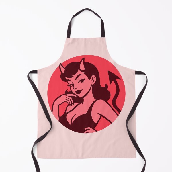 Item preview, Vintage She-Devil Pin-Up designed and sold by Texterns.