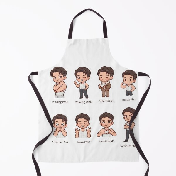 Item preview, Jonathan bailey cute chibi sticker designed and sold by ManikRaja.