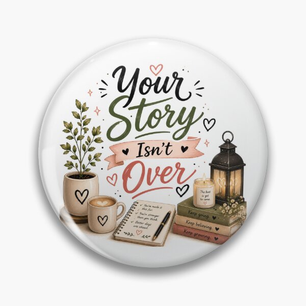 Item preview, Your Story Isn't Over designed and sold by KrithigaArts.