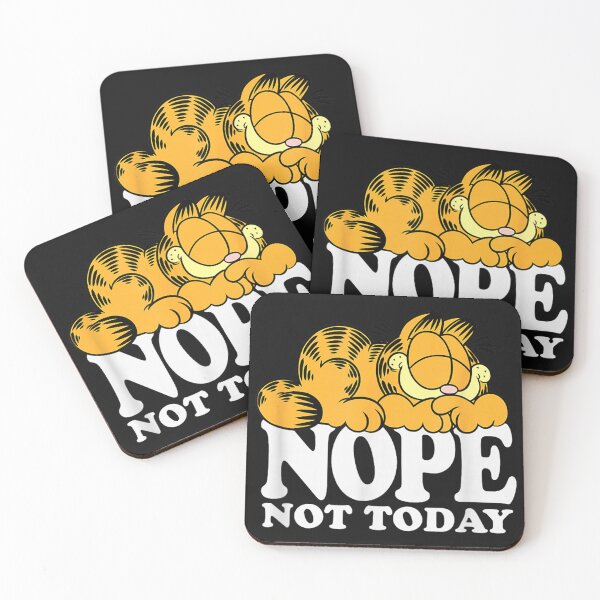Item preview, Garfieldzz Nope Not Today Lazy Cat Bold Logo designed and sold by LincolnWardill.