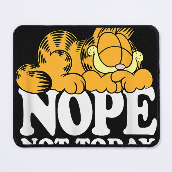 Item preview, Garfieldzz Nope Not Today Lazy Cat Bold Logo designed and sold by LincolnWardill.