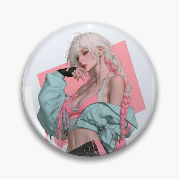 Item preview, Pink Mint Girl Pop Art designed and sold by bellalee914.