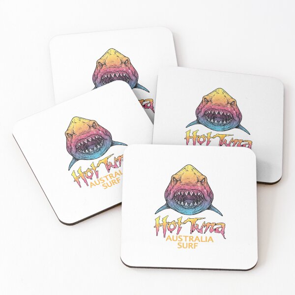 Item preview, Hot Tuna Surfwear Australia - Retro Fish Logo designed and sold by Colorful-Garden.