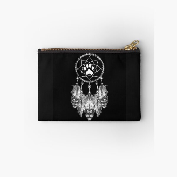 Item preview, Paw Print Dreamcatcher – Pet Lover Feather Boho Art designed and sold by inkoutninja.