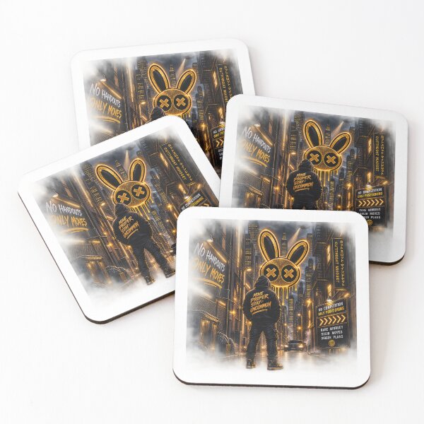 Item preview, Santo Richio | Cyberpunk Gold Hustle Bunny  designed and sold by SantoRichio.