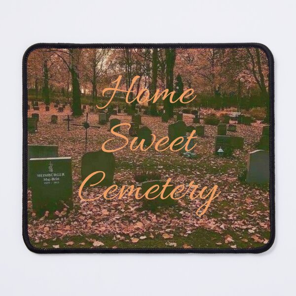 Item preview, HOME SWEET CEMETERY Fall Halloween Graveyard designed and sold by trixie666.