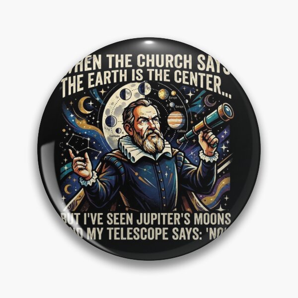 Item preview, Galileo Meme Earth Is The Center Funny Astronomy Science T-Shirt designed and sold by Artsformore.