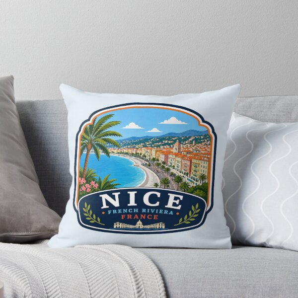Item preview, Nice, France - French Riviera, Promenade des Anglais designed and sold by Myra365Art.