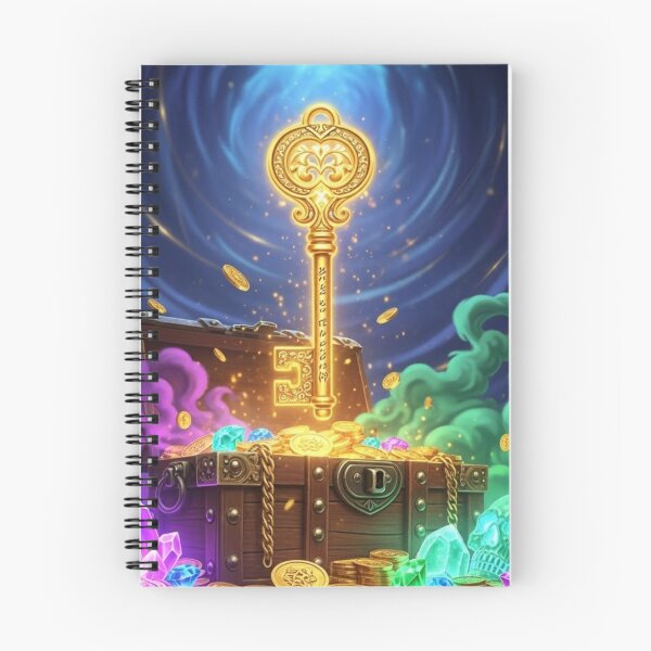 Item preview, The Magic Key - Mystical treasure and celestial vortex designed and sold by NeyhineAngelionShop.