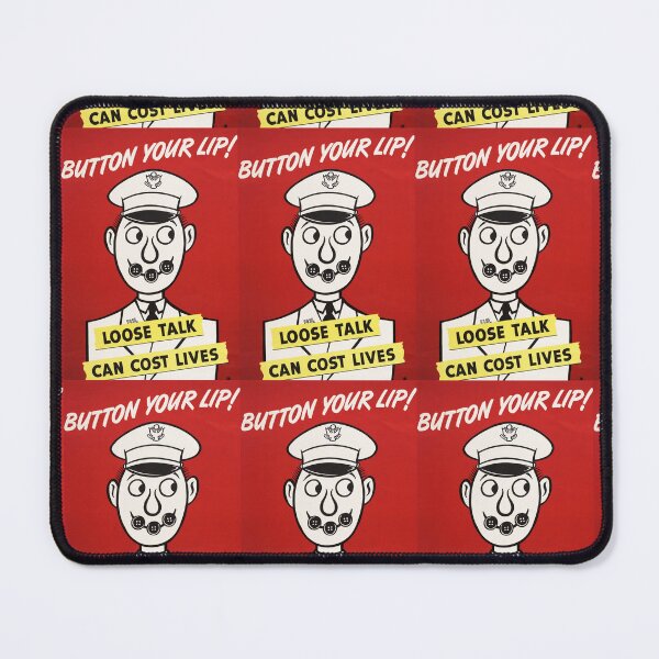 Item preview, BUTTON YOUR LIP! designed and sold by THE GOOD FIND.