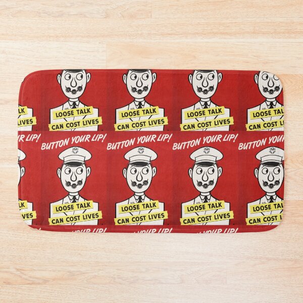 Item preview, BUTTON YOUR LIP! designed and sold by THE GOOD FIND.