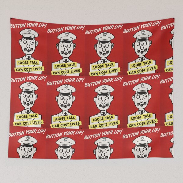 Item preview, BUTTON YOUR LIP! designed and sold by THE GOOD FIND.