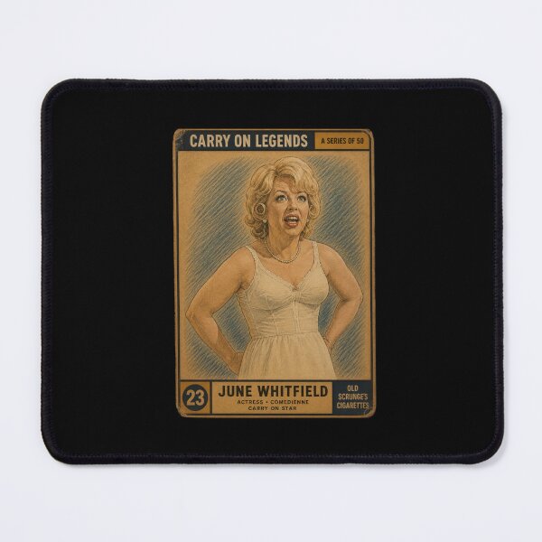 Item preview, June Whitfield - Carry On Trading Cards designed and sold by halibutgoatramb.