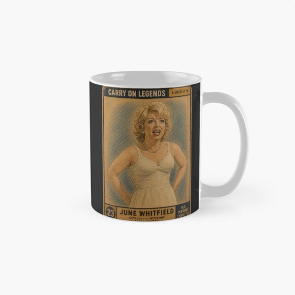 Item preview, June Whitfield - Carry On Trading Cards designed and sold by halibutgoatramb.