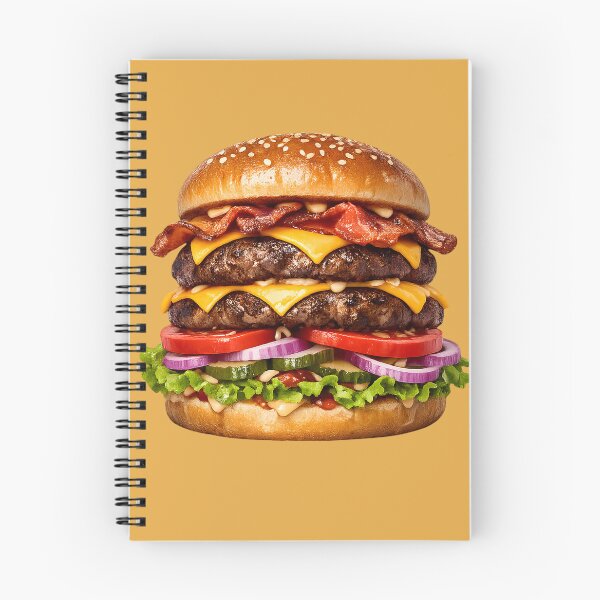 Item preview, Cheeseburger Day Delicious Double Bacon Burger designed and sold by digitalbob60.
