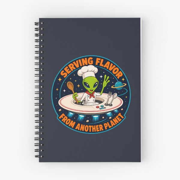 Item preview, Serving Flavor From Another Planet – Funny Alien Chef designed and sold by Aimetoi.