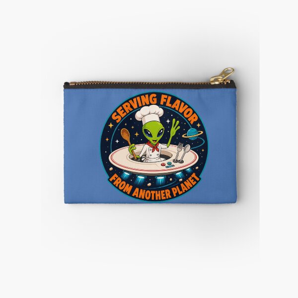 Item preview, Serving Flavor From Another Planet – Funny Alien Chef designed and sold by Aimetoi.