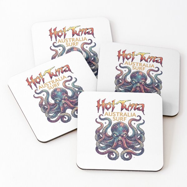 Item preview, Hot Tuna Surfwear Australia - Retro Fish Logo designed and sold by Colorful-Garden.