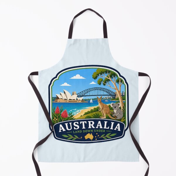 Item preview, Australia - Sydney Opera House & Harbour Bridge designed and sold by Myra365Art.